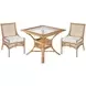 Antigua Natural Square Dining Room Set