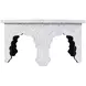 Marjorie Mother of Pearl 41" Hexagon Cocktail Table