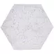 Marjorie Mother of Pearl 41" Hexagon Cocktail Table