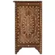 Rashmi Brown and Bone Inlay 4 Drawer Accent Chest