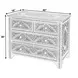Rashmi Brown and Bone Inlay 4 Drawer Accent Chest