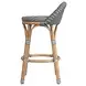 Inez Gray and White Counter Height Stool