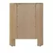Colin Natural Oak 2 Drawer Open Nightstand