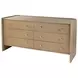 Colin Natural Oak 6 Drawer Dresser