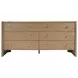 Colin Natural Oak 6 Drawer Dresser