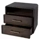 Keenan Brown Sugar Espresso 2 Drawers Nightstand