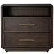 Keenan Brown Sugar Espresso 2 Drawers Nightstand