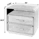 Keenan Brown Sugar Espresso 2 Drawers Nightstand