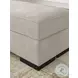 High Profile Taupe Ottoman