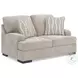 High Profile Taupe 68" Loveseat