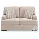 High Profile Taupe 68" Loveseat