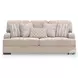 High Profile Taupe 94" Sofa