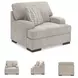 High Profile Taupe Oversized Chair