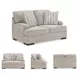 High Profile Taupe 68" Loveseat