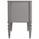 Ginny Gray Smoke 2 Drawer Accent Chest