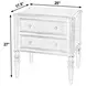 Ginny Gray Smoke 2 Drawer Accent Chest