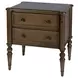 Ginny Walnut 2 Drawer Accent Chest