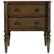 Ginny Walnut 2 Drawer Accent Chest