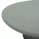 Jade Green Free Form Outdoor Concrete Top Nesting Coffee Table Set