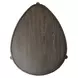 Hadleigh Black Coffee Bean Free Form Nesting Cocktail Table