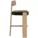 Briarstone Forest Green Upholstered Bar Stool