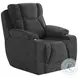 Challenger Brady Charcoal Power Headrest Wall Hugger Big Mans Recliner