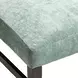 West End Sage Green and Saddle Brown Upholstered Ladder Back Side Chair Set of 2
