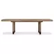 Tristan Swiss Coffee 108" Extendable Rectangular Dining Table