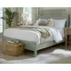 Pure Maple Sage King Garden Panel Bed