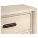 Sunset Cove Sanibel Brown 2 Drawer Nightstand with USB Charging