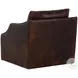 Orwell Chocolate Swivel Lounge Chair