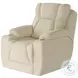 Challenger Journey Ivory Power Headrest Wall Hugger Big Mans Recliner