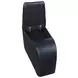 Cyrus Black Top Grain Leather 4 Piece Home 177" Theater Seating With 3 Console