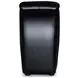Cyrus Black Top Grain Leather 4 Piece Home 177" Theater Seating With 3 Console