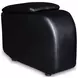 Cyrus Black Top Grain Leather 9 Piece Home 223" Theater Seating