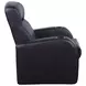 Cyrus Black Top Grain Leather 5 Piece Home 195" Theater Seating With 2 Console