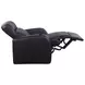 Cyrus Black Top Grain Leather 5 Piece Home 195" Theater Seating With 2 Console