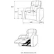 Cyrus Black Recliner