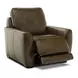 Weston Venetian Honey Leather Dual Power Zero Wall Reclining Living Room Set with Power Headrest and USB Charging