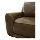 Weston Venetian Honey Leather 88" Dual Power Zero Wall Reclining Sofa with Power Headrest and USB Charging