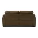 Weston Venetian Honey Leather 88" Dual Power Zero Wall Reclining Sofa with Power Headrest and USB Charging