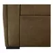 Weston Venetian Honey Leather 6 Piece Modular Dual Power Zero Wall Reclining Sectional with LED and USB Charging