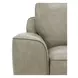 Weston Sophia Oatmeal Leather 5 Piece Modular Dual Power Zero Wall Reclining Sectional with Power Headrest and USB Charging