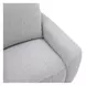 Weston Estero Smoke Dual Power Zero Wall Recliner with Power Headrest and Pillow