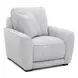 Weston Estero Smoke Dual Power Zero Wall Recliner with Power Headrest and Pillow