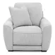 Weston Estero Smoke Dual Power Zero Wall Recliner with Power Headrest and Pillow