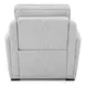Weston Estero Smoke Dual Power Zero Wall Recliner with Power Headrest and Pillow