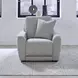 Weston Estero Smoke Dual Power Zero Wall Recliner with Power Headrest and Pillow