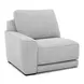 Weston Estero Smoke Modular Dual Power Zero Wall Reclining Sectional with Power Headrest and USB Charging