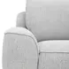 Weston Estero Smoke 6 Piece Modular Dual Power Zero Wall Reclining Sectional with LED and USB Charging